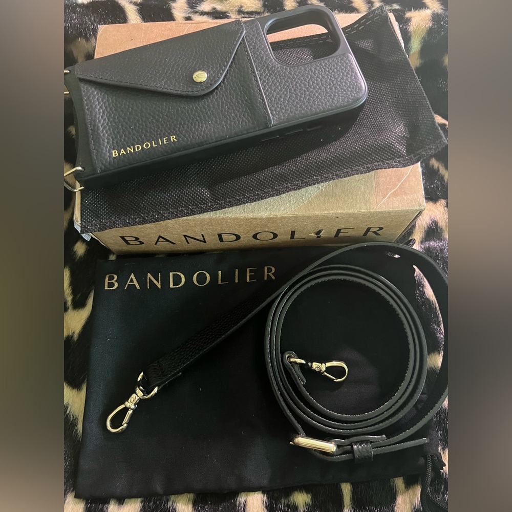 iPhone 13 Pro Max Bandolier Phone Case/Wallet